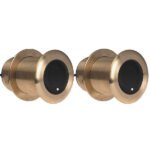 Raymarine B75MH 12DEG Pair Thru Hull Chirp Transducers