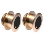 Raymarine B175LH 20DEG Pair Thru Hull Chirp Transducers