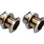 Raymarine B175LM 20DEG Pair Thru Hull Chirp Transducers