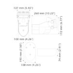 AIRMAR TM265C-LM 1kW Low Medium CHIRP Bare Wire Cable - Image 4