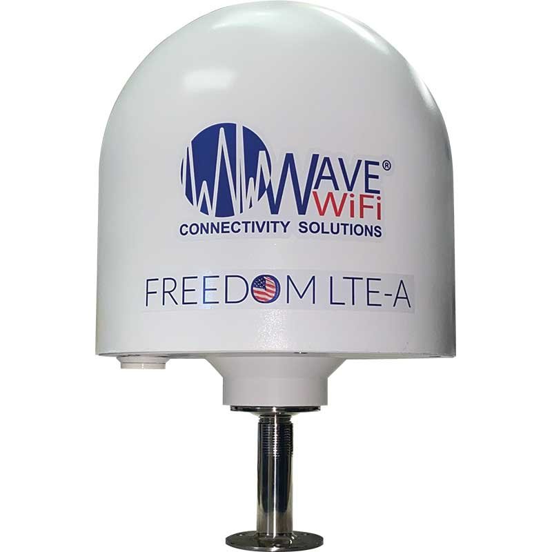 103914-wave-wifi-cell-mu-mimo-receiving-dome-0.jpg Wave WiFi + Cell MU-MIMO Receiving Dome 2.4GHz + 5GHz AC w/CAT6 Global LTE-A SIM Slot, Single Ethernet Cable - 12VDC - Image 1