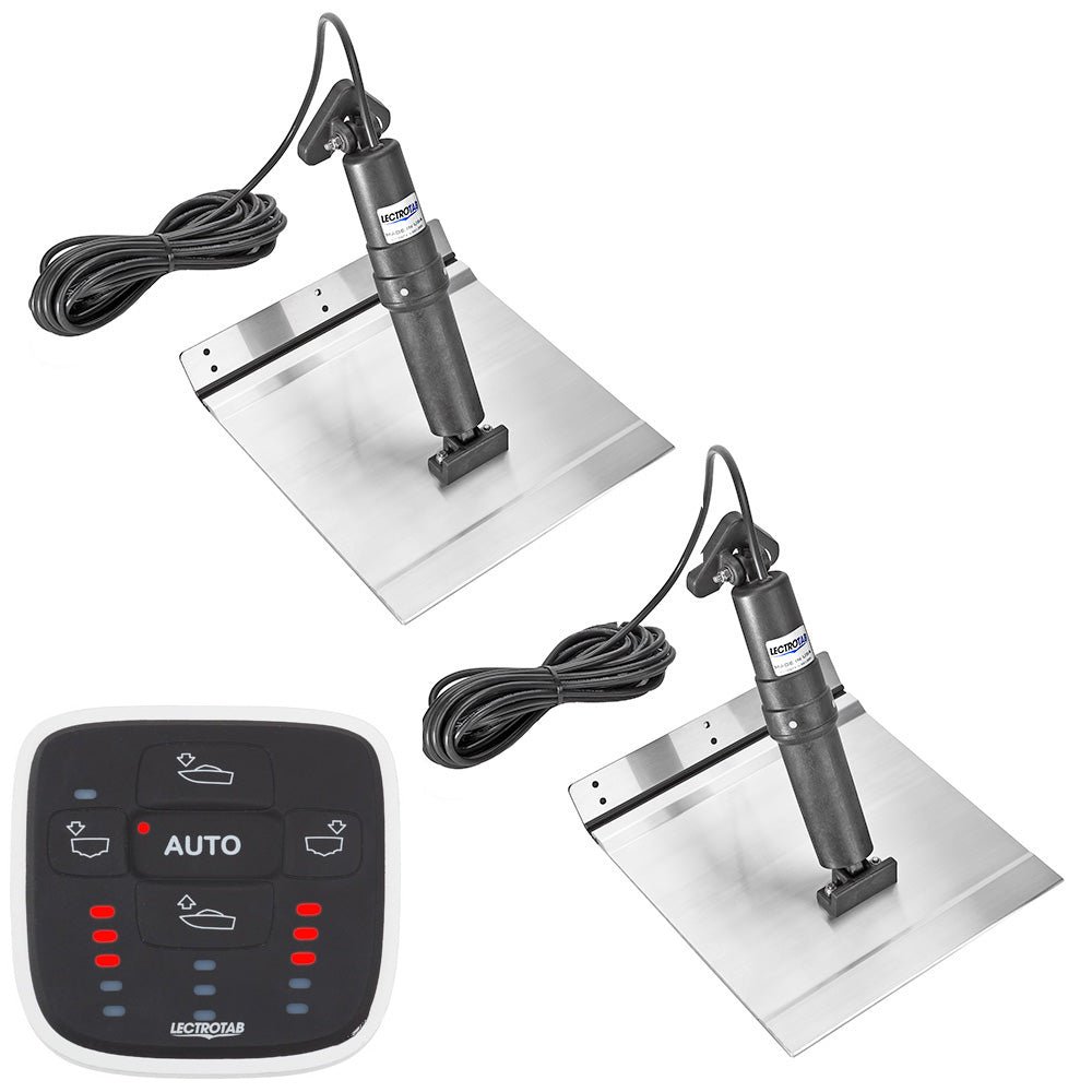 107457-lectrotab-xka-aluminum-alloy-trim-tab-kit-0.jpg Lectrotab XKA Aluminum Alloy Trim Tab Kit w/ALC-1 Control - 12 x 24 - Image 1