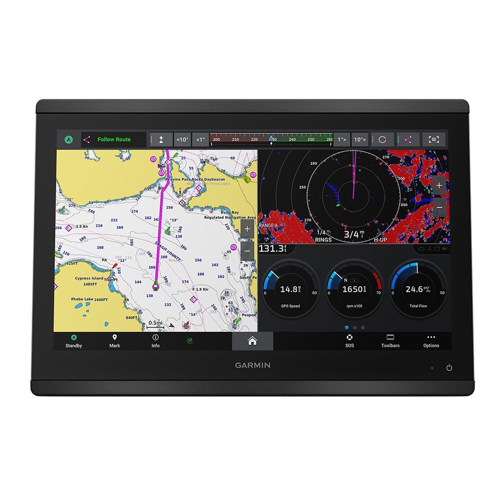 108179-garmin-gpsmap-8616-chartplotter-gn-0.jpg Garmin GPSMAP 8616 Chartplotter GN+ - Image 1