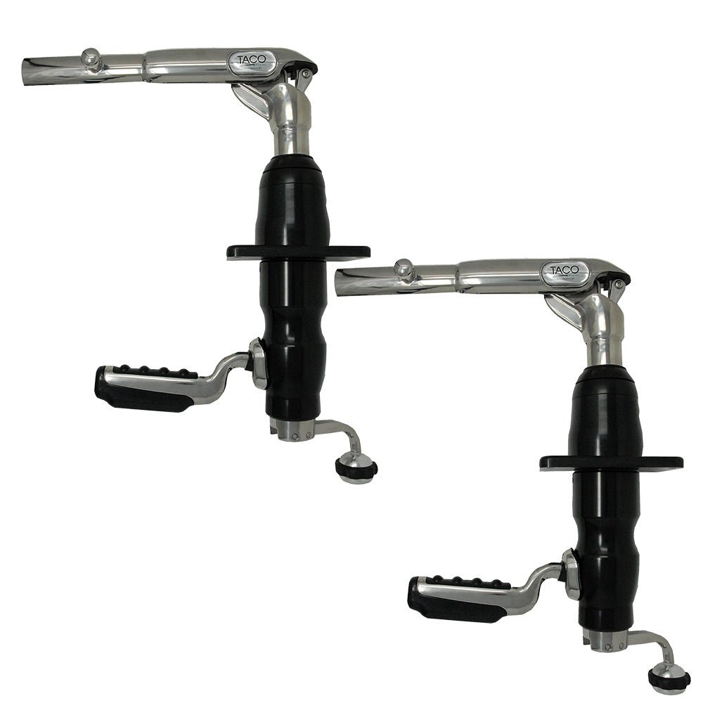 108695-taco-grand-slam-390bhc-outrigger-mount-0.jpg TACO Grand Slam 390BHC Outrigger Mount - Black Anodized Aluminum - Image 1