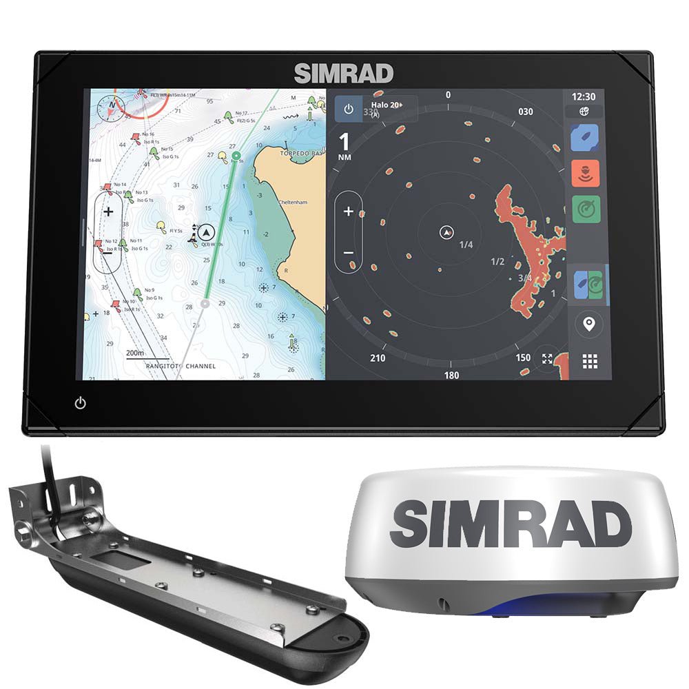 110694-simrad-nsx-3009-radar-bundle-halo20-0.jpg Simrad NSXTM 3009 Radar Bundle - HALO20+ Radar Dome & Active ImagingTM 3-in-1 Transducer - Image 1