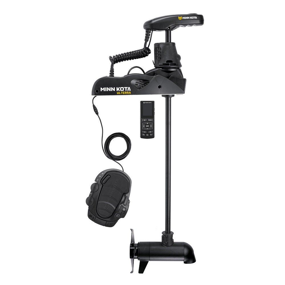 111065-minn-kota-ulterra-112-trolling-motor-w-wireless-0_be884adf-2dbf-40ae-8d9e-2a2277e3cc94.jpg Minn Kota Ulterra 112 Trolling Motor w/Wireless Remote - Dual Spectrum CHIRP - 36V - 112LB - 60" - Image 1