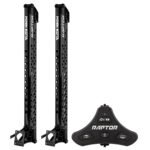 Minn Kota Raptor Bundle Pair - 10' Black Shallow Water Anchors w/Active Anchoring & Footswitch Included