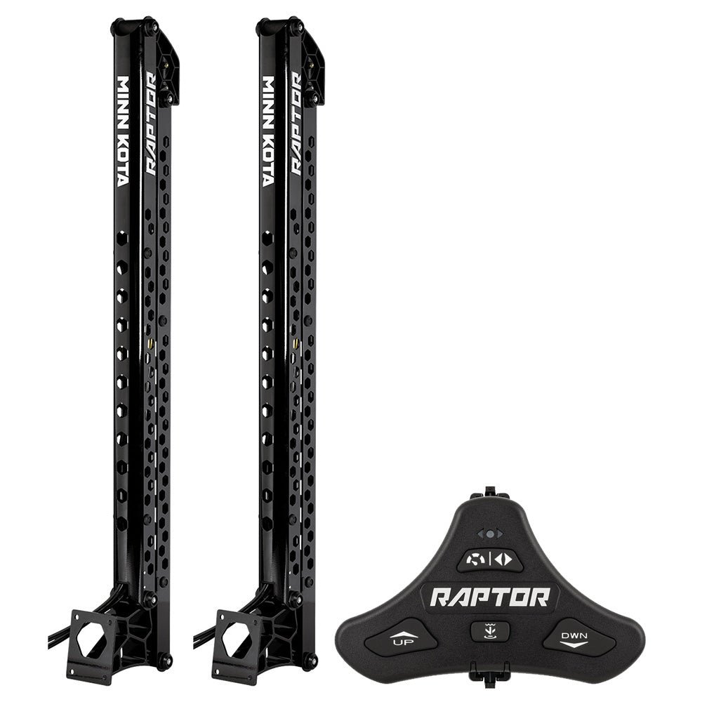 112943-minn-kota-raptor-bundle-pair-10-0.jpg Minn Kota Raptor Bundle Pair - 10' Black Shallow Water Anchors w/Active Anchoring & Footswitch Included - Image 1