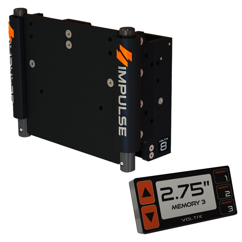 115463-impulse-8-set-back-electric-jack-plate-0_551ca3ee-cb6a-48bd-8668-d96377415f51.jpg IMPULSE 8" Set Back Electric Jack Plate w/Smart Control - Black Anodized - Image 1