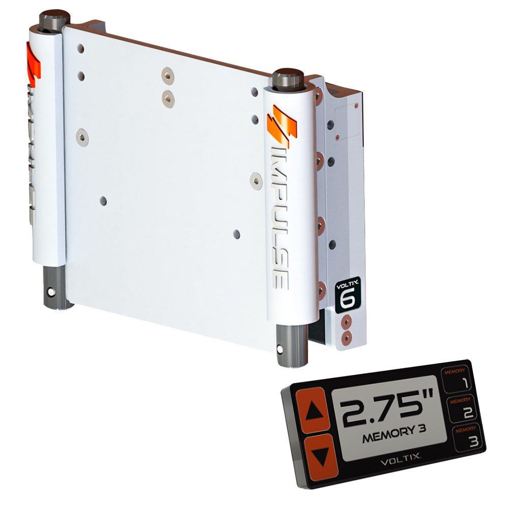 115499-impulse-xl-6-set-back-electric-jack-0_50ae15a5-ade2-4a2f-aba4-9de93bef95f7.jpg IMPULSE XL 6" Set Back Electric Jack Plate w/Smart Control - White Cerakote - Image 1
