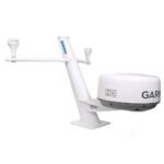 Seaview 30" Tapered Closed Dome Aft Leaning Radar Mount w/Removable Spreaders & 10x10 Base Plate