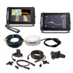 Lowrance EliteTM FS 10 BOAT in A BOX w/Active Imaging 3-in-1 - 2 Displays, TD, GPS Antenna, Starter Kit, 25' Ethernet Cable