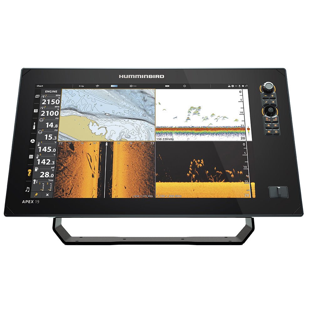 122308-humminbird-apex-19-vx-msi-chartplotter-fishfinder-w-o-0.jpg Humminbird APEX 19 VX MSI+ Chartplotter/Fishfinder w/o Transducer - Image 1