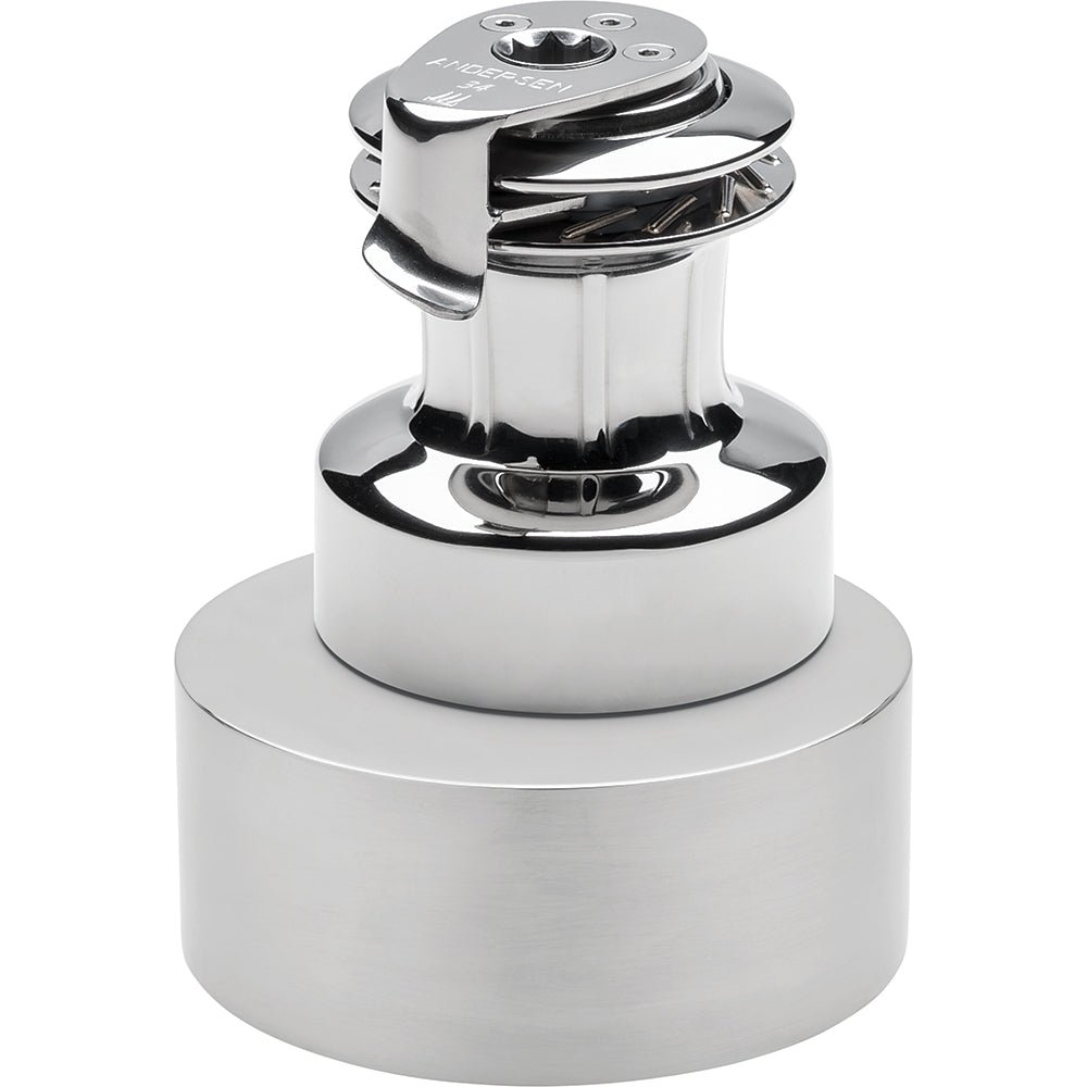 87599-andersen-34st-compact-above-deck-electric-fs-0.jpg ANDERSEN 34ST Compact Above Deck Electric FS Winch Variable Speed - 12V - Image 1