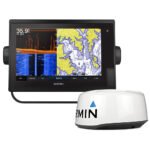 Garmin GPSMAP 1242xsv Plus Touchscreen GPS/Fishfinder Combo w/GMR 18HD+ Radar