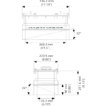 Airmar R111-LH Chirp In-Hull Transducer - Bare Wire - Image 4