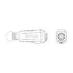 FLIR Scion PTM 166 Thermal Monocular 640x480 12UM 60Hz 13.8mm - 320 - Black - Image 3