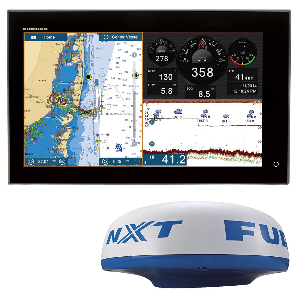 furuno-12-navnet-tztouch2-1.jpg Furuno 12" NavNet TZtouch2 Doppler Radar Bundle - Image 1