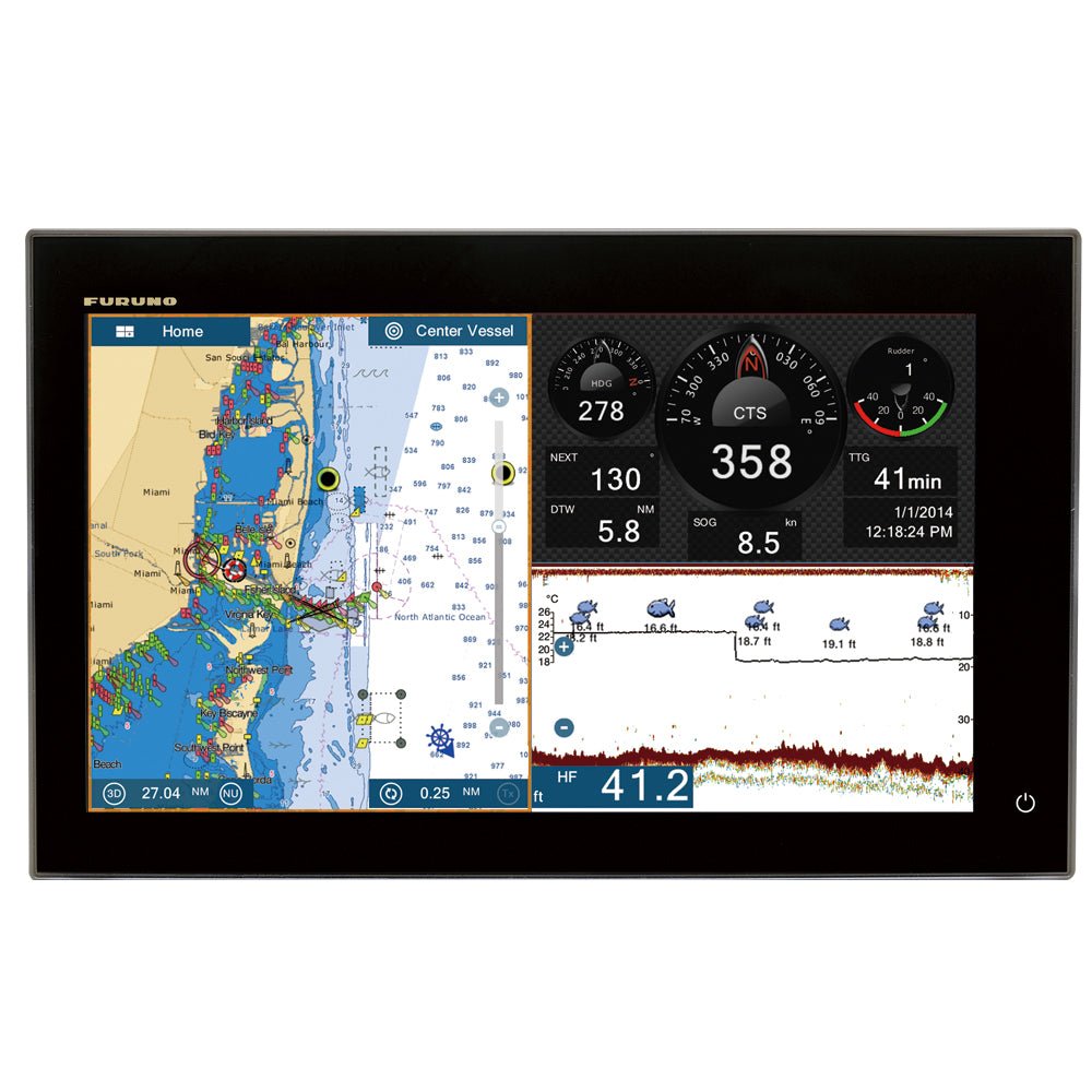 furuno-navnet-tztouch2-12-1.jpg Furuno NavNet TZtouch2 12.1" MFD Chart Plotter/Fish Finder - Image 1