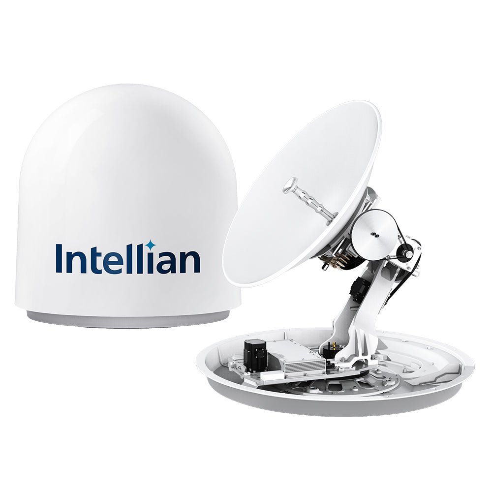 intellian-v60e-65cm-ku-1.jpg Intellian v60E 65cm Ku-band Maritime VSAT Antenna System - 6W Single Buc Single Cable - Lightweight - Image 1