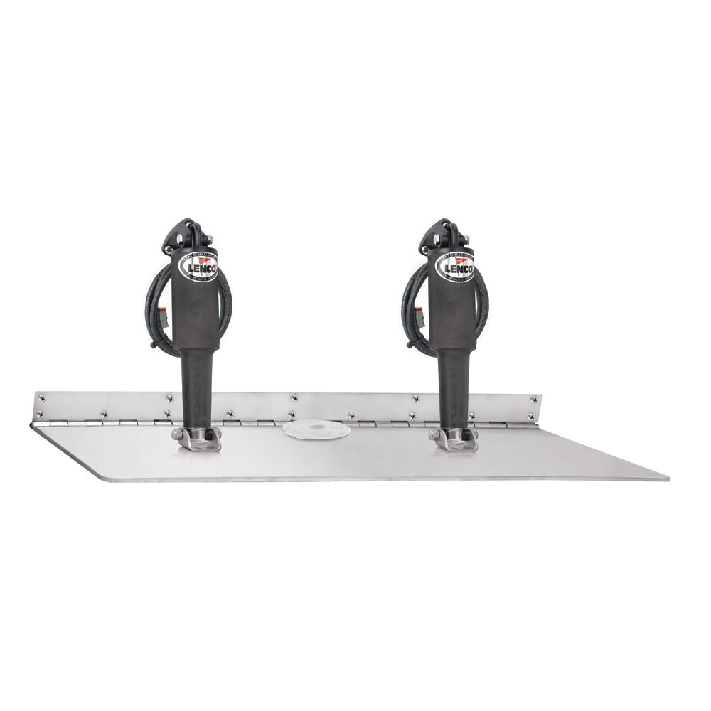 lenco-16-x-42-1.jpg Lenco 16" x 42" 24V Dual Actuator Super Strong Trim Tab Kit w/o Switch Kit - Image 1