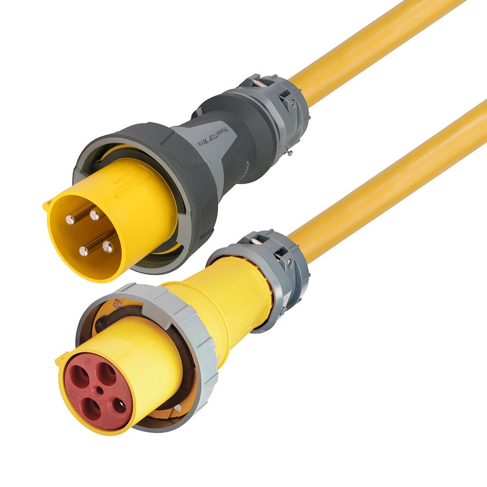 marinco-100-amp-125-1_80cf4c2d-4baf-42ab-8916-f42f532f2260.jpg Marinco 100 Amp 125/250V 3-Pole, 4-Wire Shore Power Cordset - Neutral Wire - Female End - 100' - Image 1