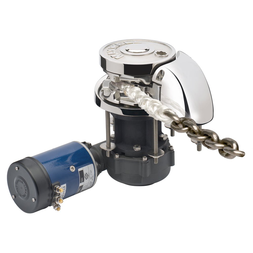 maxwell-rc-12-12-1.jpg Maxwell RC 12-12 Vertical Windlass 1/2" Chain, 3/4" Rope, 12V - Image 1