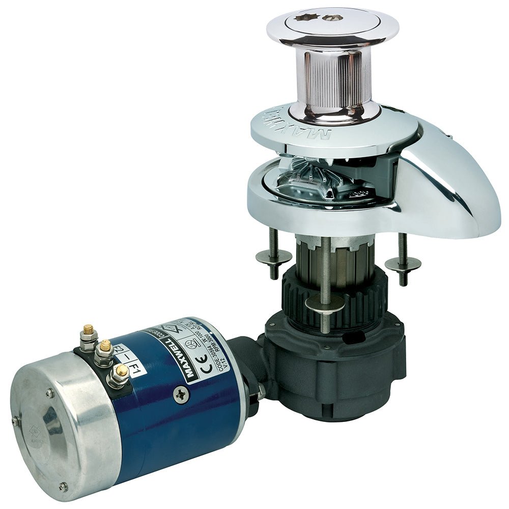 maxwell-rc8-8-windlass-1.jpg Maxwell RC8-8 Windlass w/Capstan 12V - 5/16" Chain to 9/16" or 5/8" Rope - Image 1
