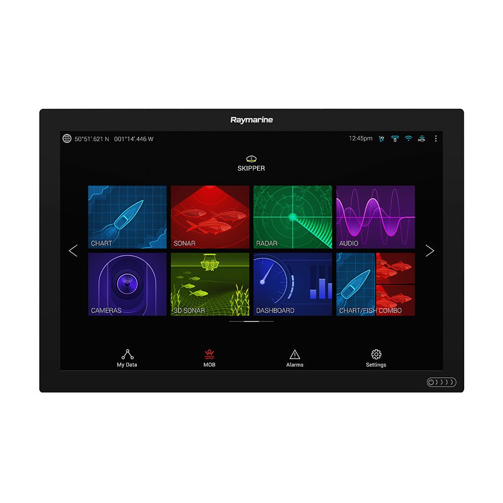raymarine-axiom-xl-24-1_f26dc707-fe79-4047-9a57-35c7f98cb50e.jpg Raymarine Axiom XL 24 Glass Bridge Multifunction Display Kit w/RCR-SD, Alarm & Cable - Image 1