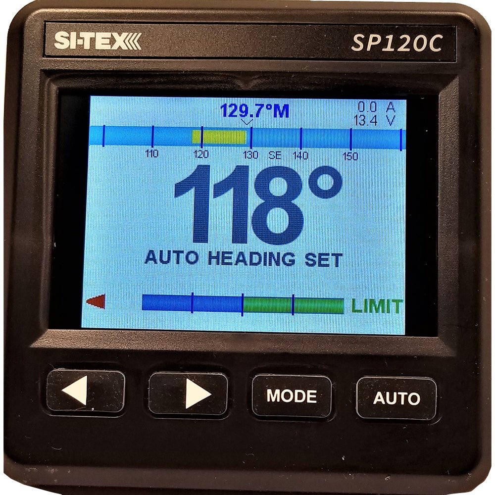 si-tex-sp-120-1_8ec65d53-df13-441b-b8d2-e2afb27acf74.jpg SI-TEX SP-120 Color System w/RFB & Remote Mechanical Drive 1983-93 Mercury I/O, Volvo Diesel - Image 1