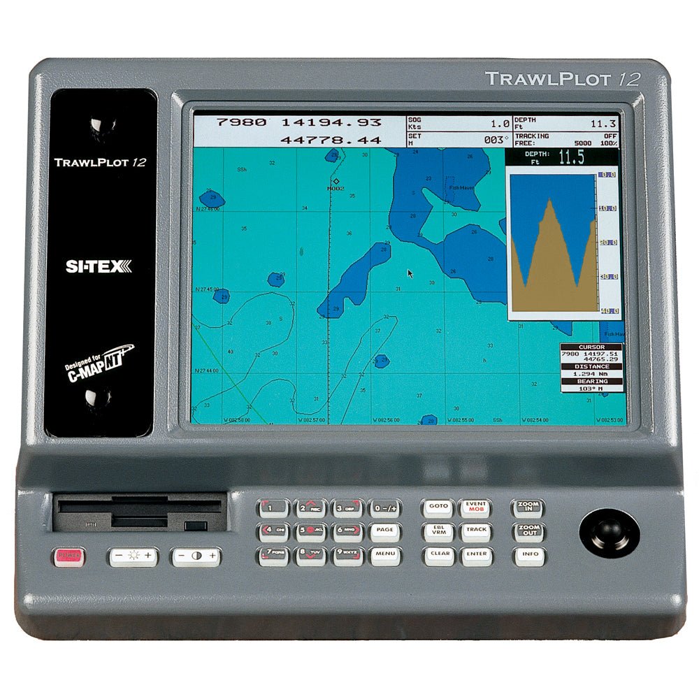 si-tex-trawlplot-12-1.jpg SI-TEX TRAWLPLOT 12 SD Color Chartplotter w/WAAS Receiver - Image 1