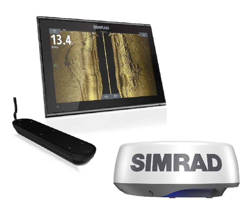 simrad-go12-xse-halo-1.jpg Simrad GO12 XSE Halo+ Radar and 3in1 Bundle - Image 1