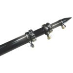 TACO 16' Carbon Fiber Outrigger Poles - Pair - Black - Image 2