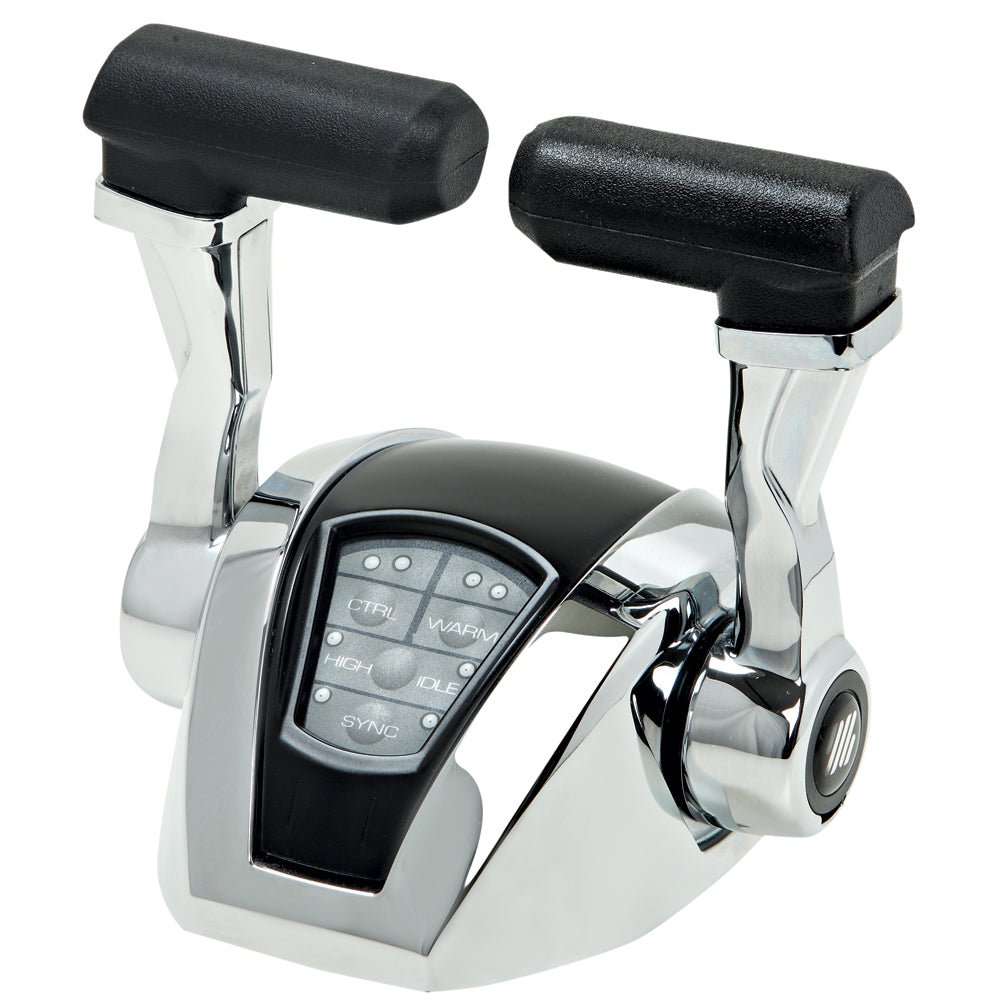 uflex-power-a-electronic-1_9fa095e3-812d-4d9f-ba08-54a734337636.jpg UFlex Power A Electronic Control Package - Dual Engine/ Single Station - Mechanical Throttle/Mechanical Shift - Image 1